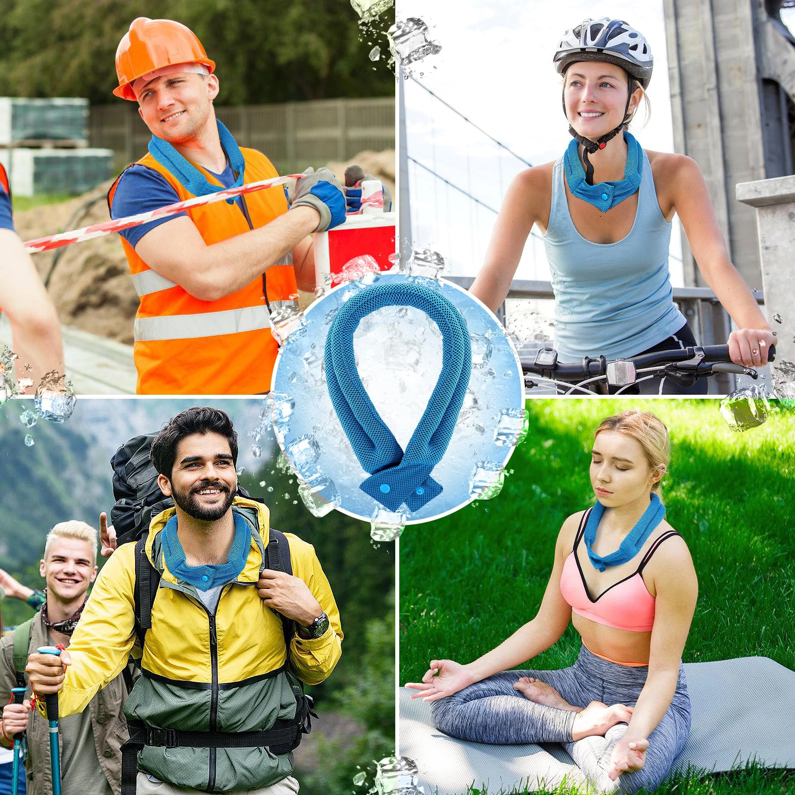 Custom ice pack cooling vest 