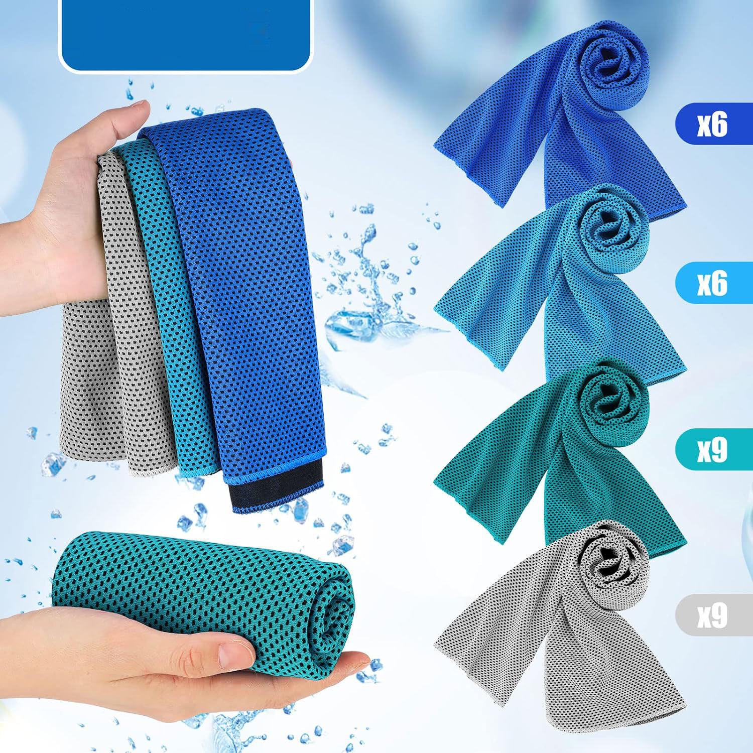 Custom cooling towel 
