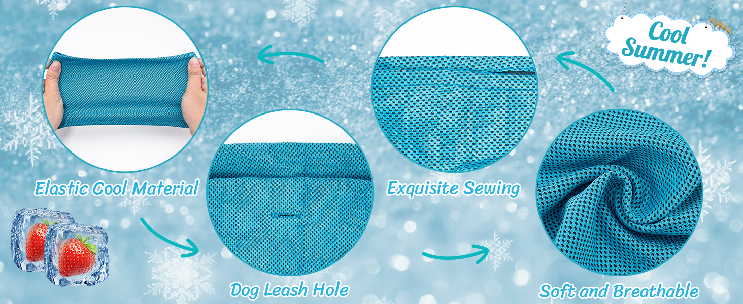 Custom Dog Cooling Collar
