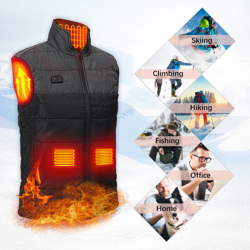 Custom heated vest