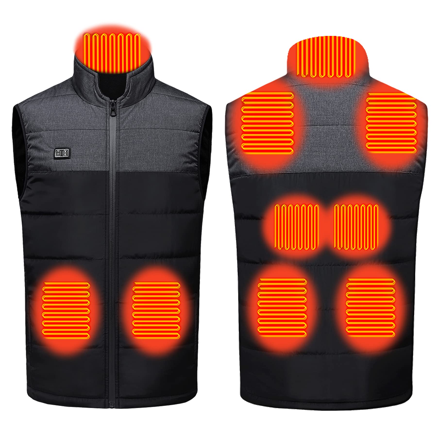 Custom heated vest