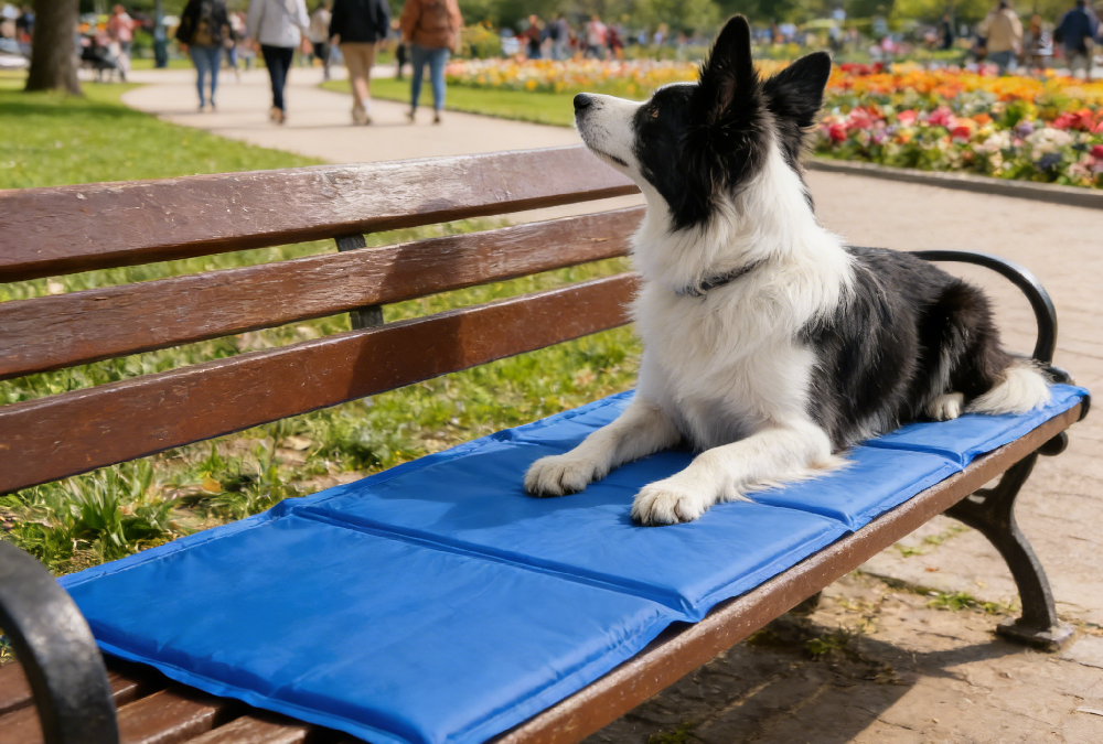 What Are Dog Cooling Mats Made Of