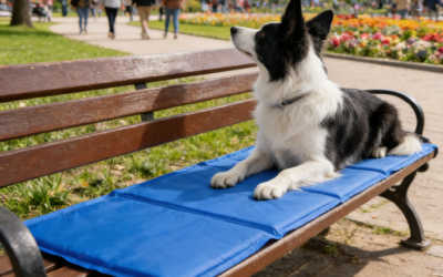 What Are Dog Cooling Mats Made Of