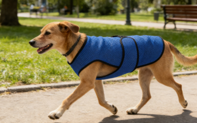 Custom Dog Cooling Vest How Does A Cooling Vest Work For Dogs