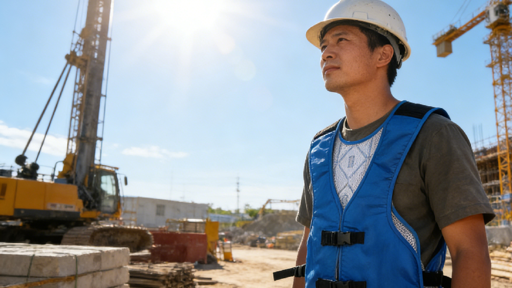 Why More Workers Are Wearing Cooling Vests In The Heat