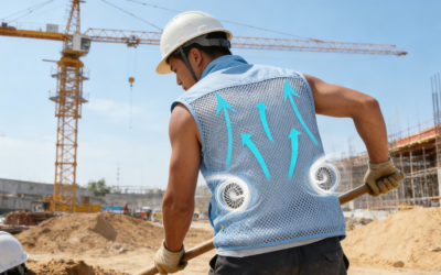 Custom Fan Cooling Vest Manufacturers For  Outdoor Cooling